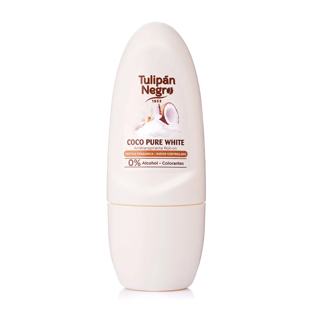 Дезодорант кульковий Deo Roll-On Ніжний кокос, Tulipan Negro