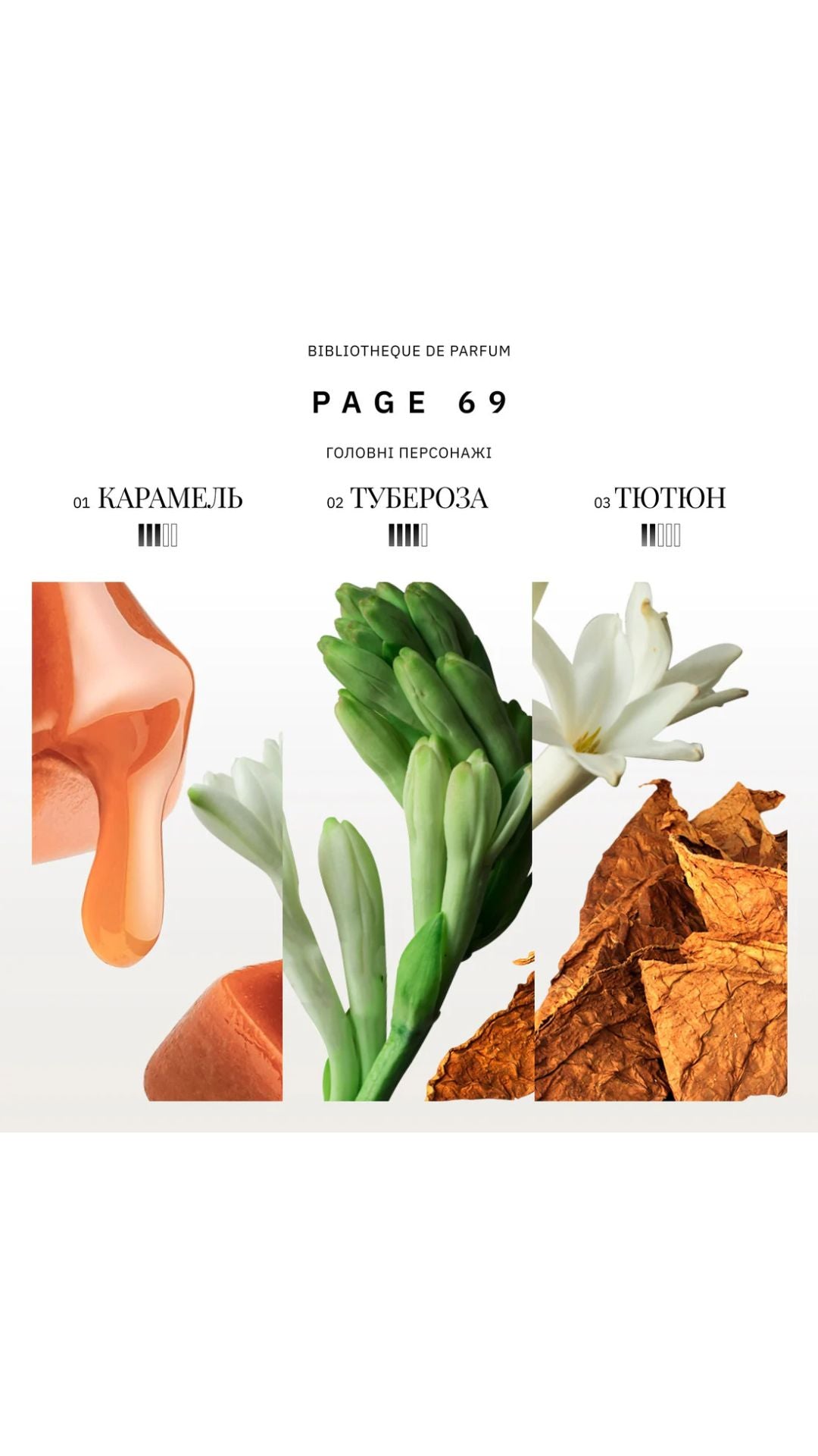Парфумована вода Page 69 100мл, 16мл Bibliotheque de Parfum