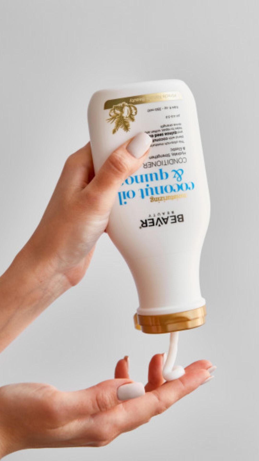 Розгладжуючий кондиціонер з кокосовою олією Moisturizing Coconut Oil & Quinoa Conditioner, Beaver