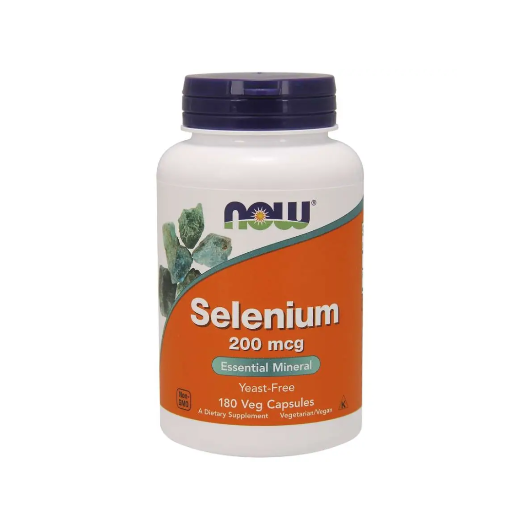 Селен Selenium 200 мкг, NOW Foods