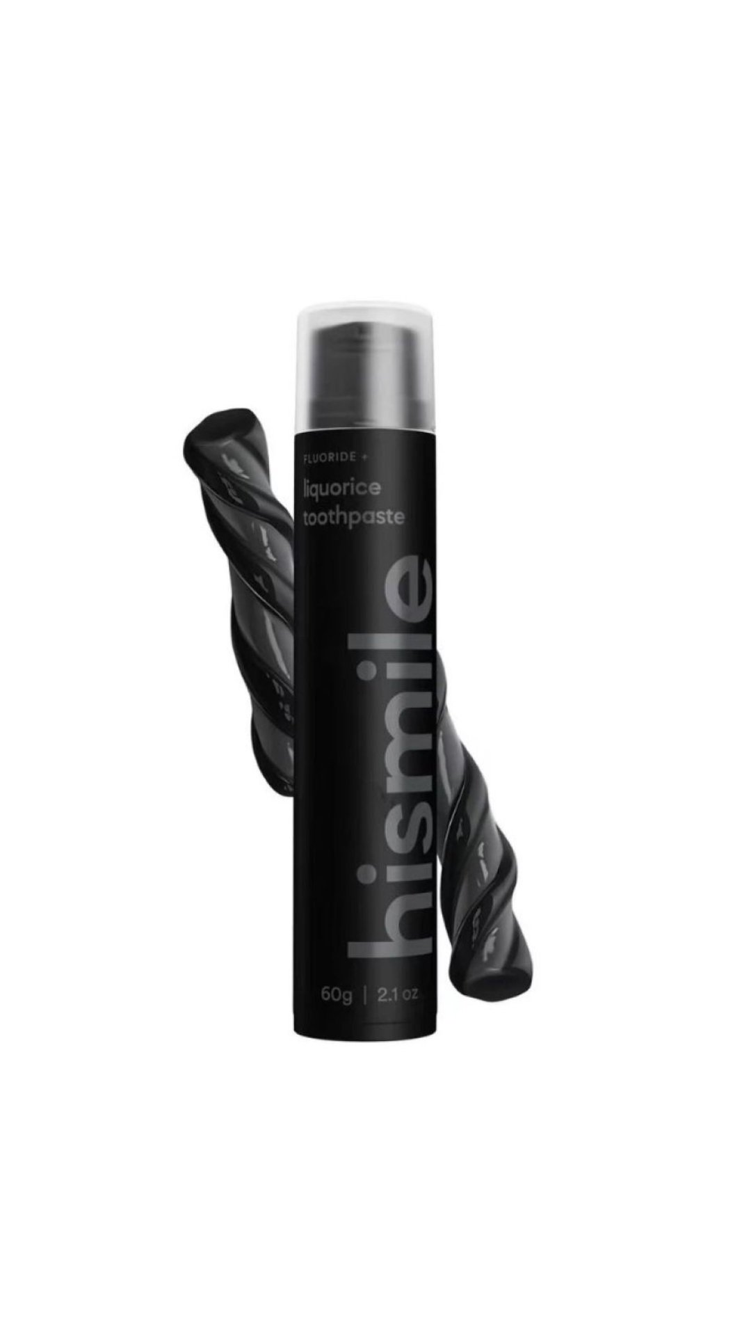 Зубна паста зі смаком лакриці Liquorice Toothpaste 60g, Hismile
