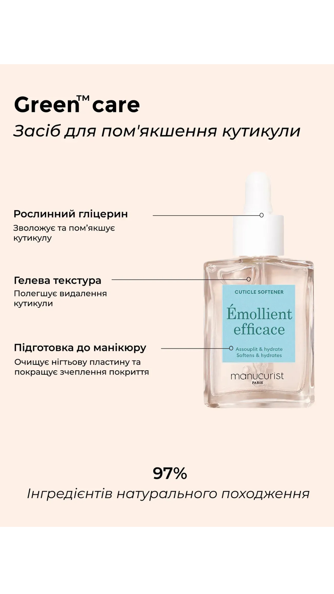 Подарунковий набір для догляду та комплексного манікюру Shine Manicure Set, Manucurist