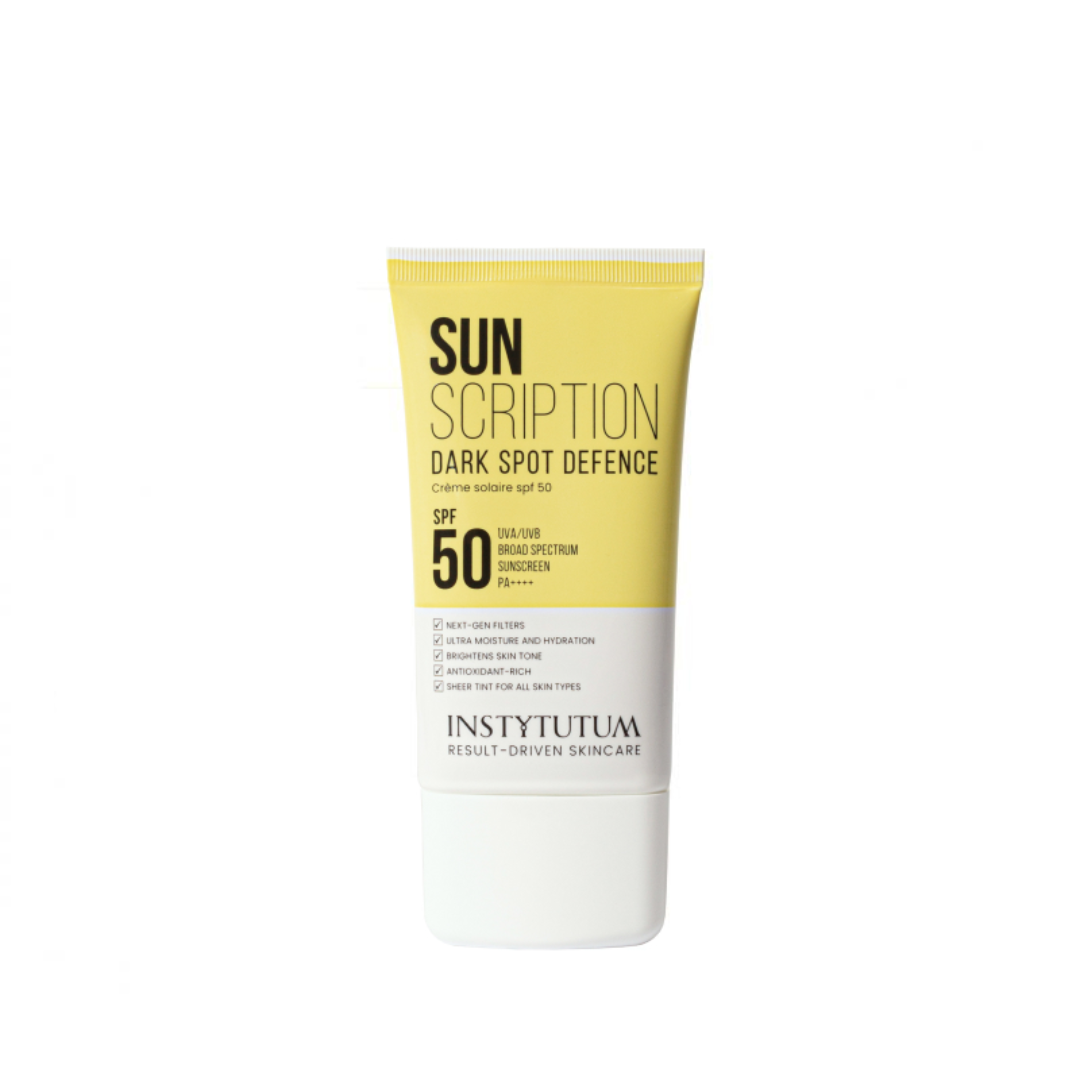 Сонцезахисний крем Sunscription Dark Spot Defence SPF 50, Instytutum