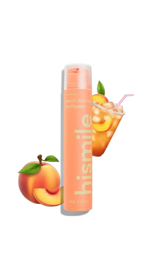 Зубна паста зі смаком холодного персикового чаю Peach Iced Tea Toothpaste 60g, Hismile