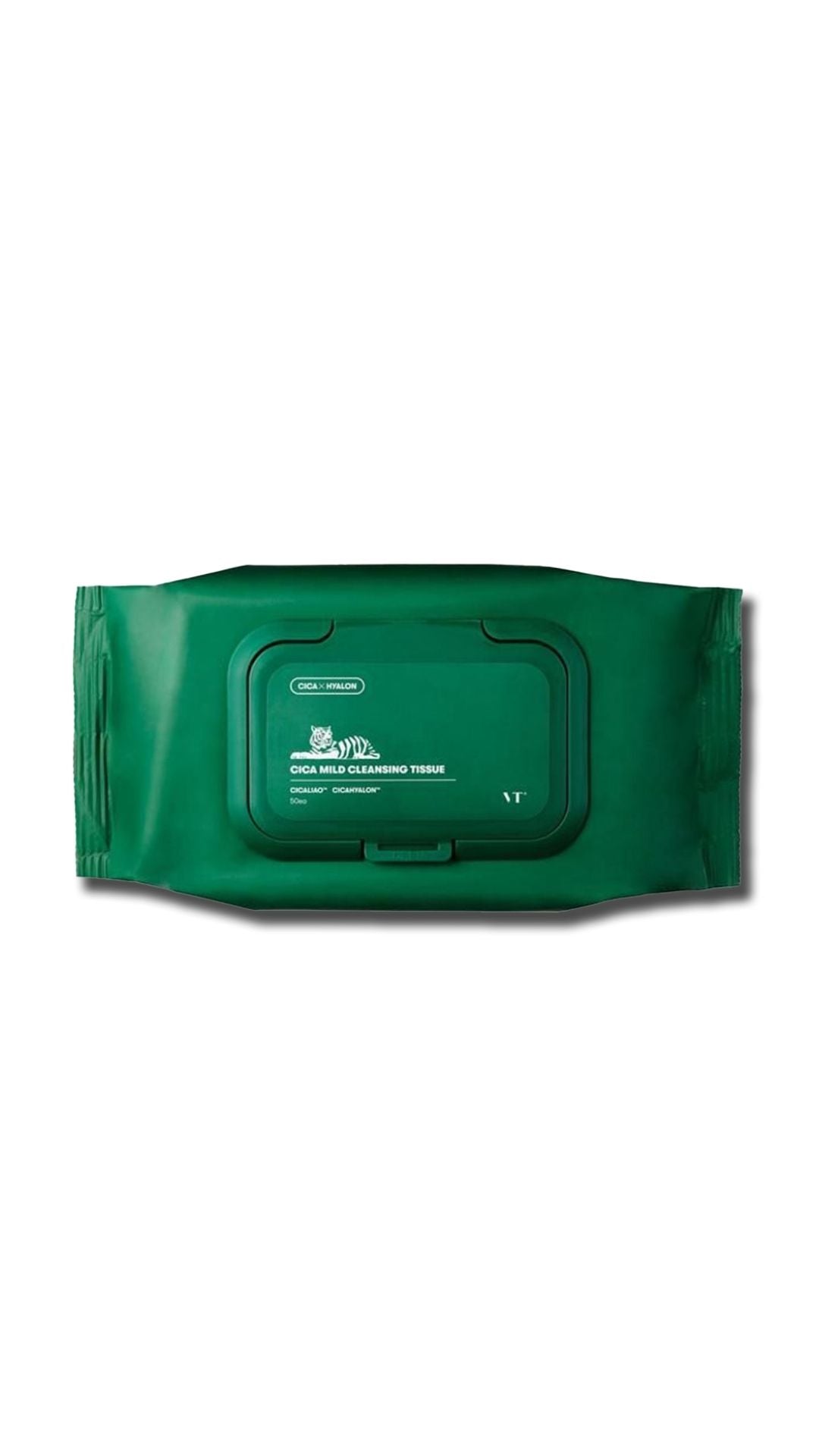 Серветки для зняття макіяжу з центелою Cica Mild Cleansing Tissue,VT Cosmetics