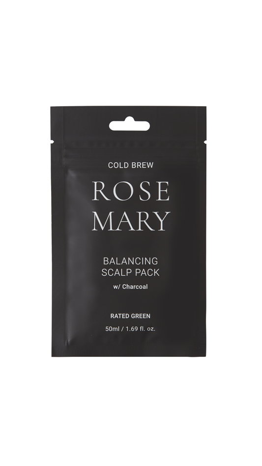 Балансуюча маска для волосся ROSE MARY саше Balancing Scalp Pack 50ml, Rated Green
