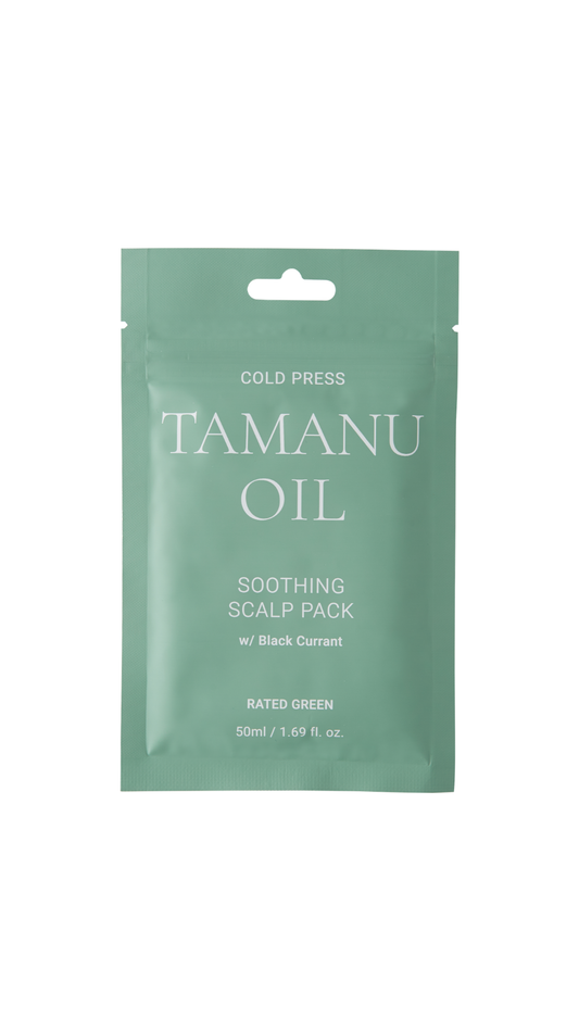 Заспокійлива маска для волосся TAMANU OIL саше Soothing Scalp Pack 50ml, Rated Green