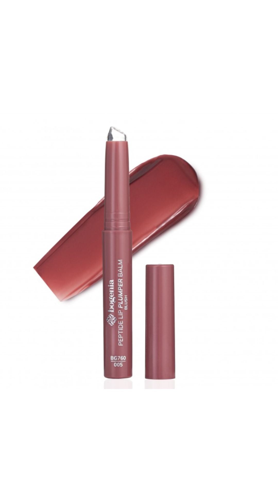 005 Помада для губ Peptide Lip Plumper Balm Mauve, Bogenia