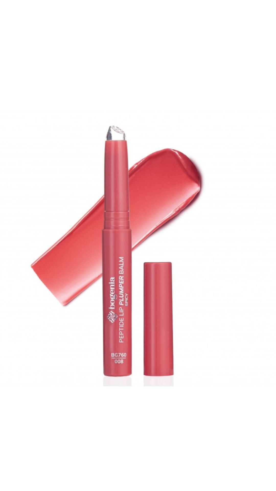 008 Помада для губ Peptide Lip Plumper Balm Mauve, Bogenia