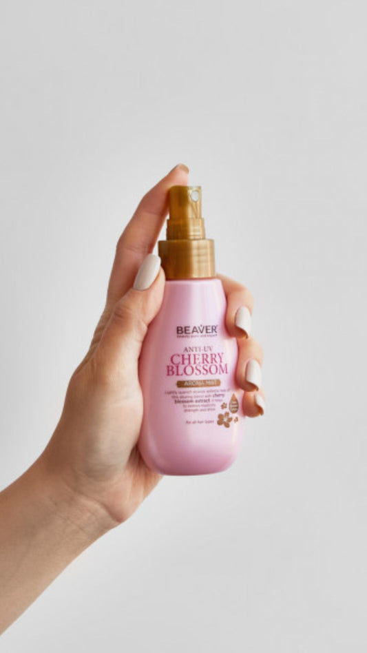 Зміцнюючий арома спрей для волосся Anti-UV Aroma Mist Cherry Blossom Refreshing Spray, Beaver