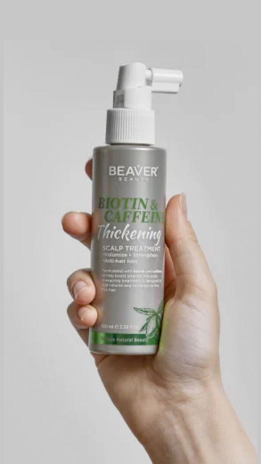 Спрей проти випадіння волосся Biotin & Caffeine Thickening Scalp Treatment, Beaver