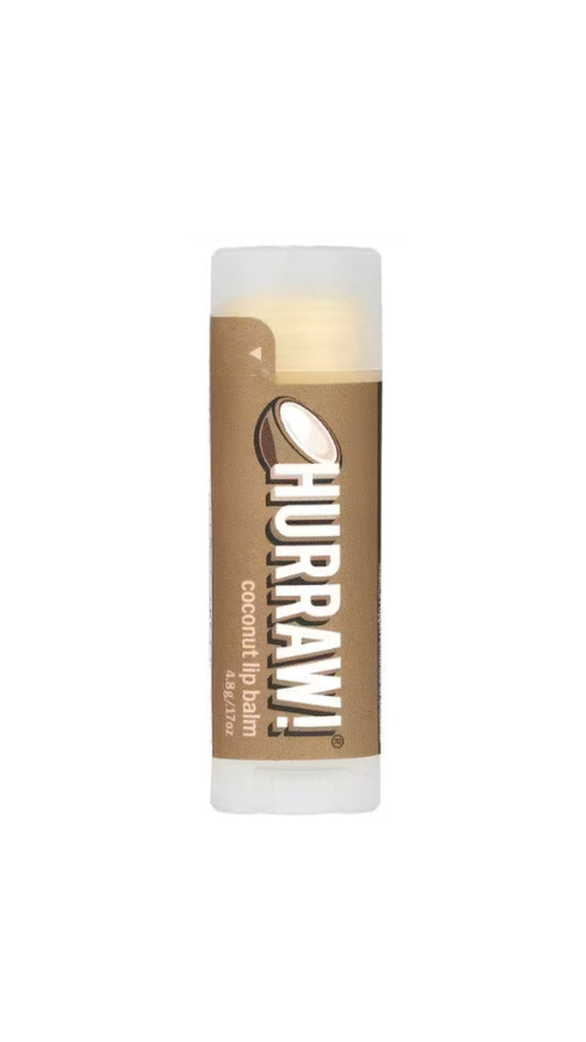 Бальзам для губ Lip Balm Coconut, Hurraw