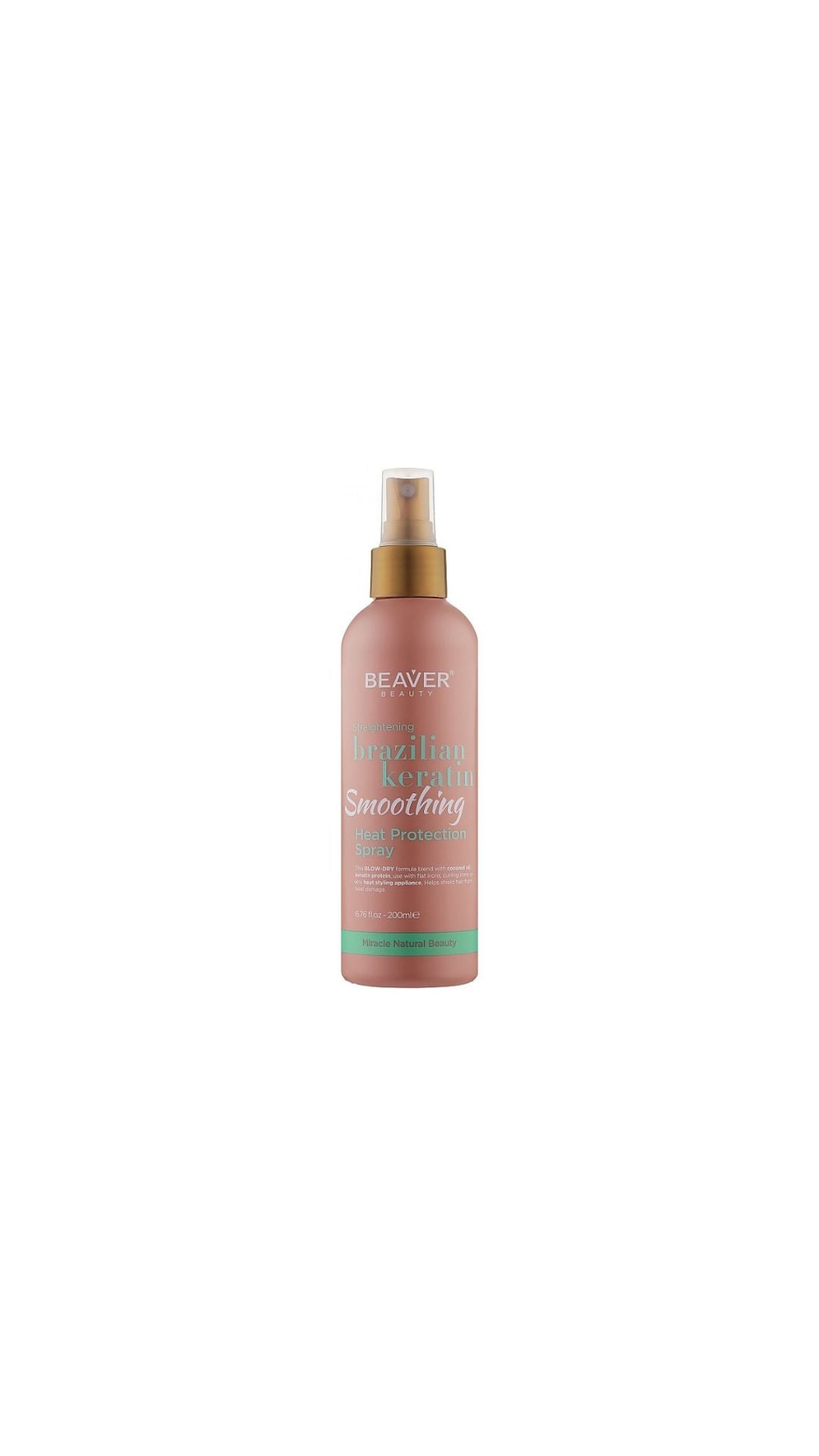 Термозахисний спрей з кератином Brazilian Keratin Smoothing Heat Protection Spray, Beaver