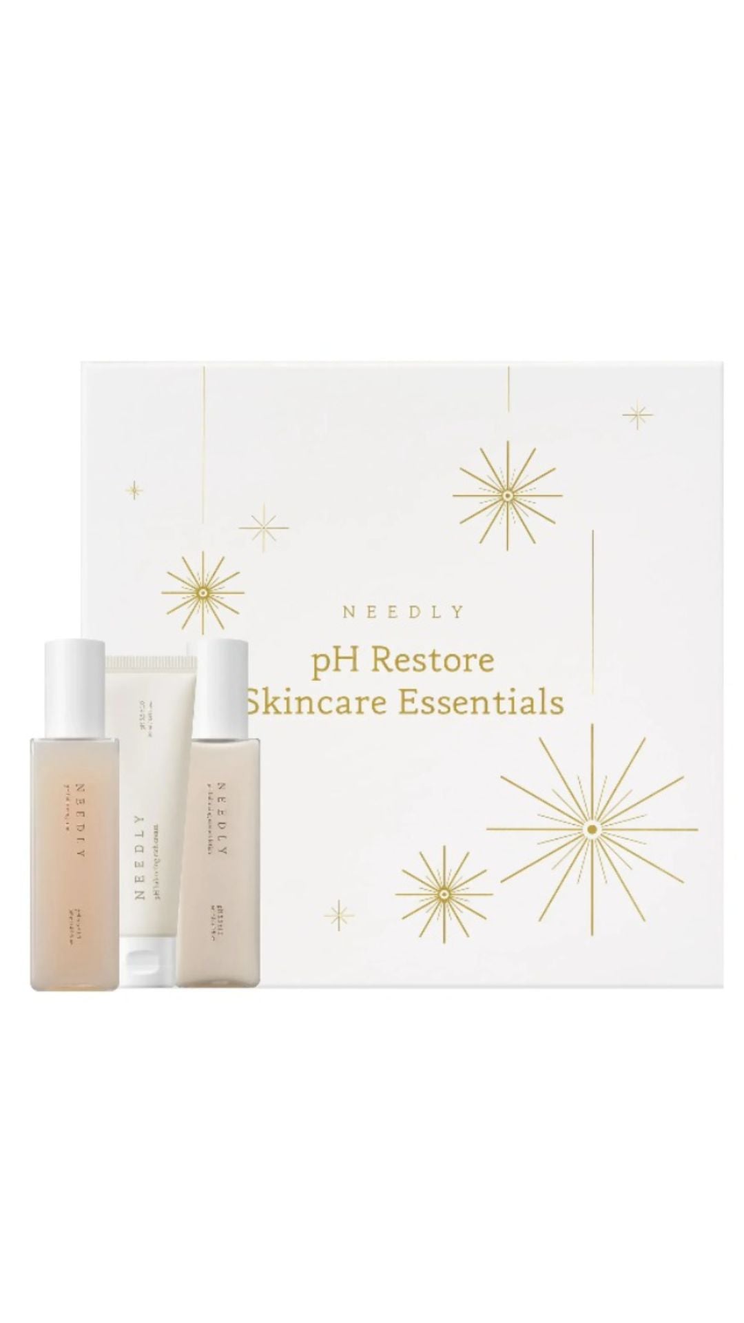 Набір базового догляду для відновлення та підтримка pH-балансу шкіри pH Restore Skincare Essentials, NEEDLY