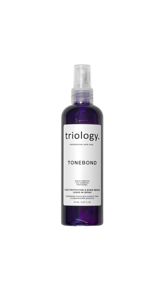 Незмивний спрей для захисту тону та відновлення волосся TONEBOND 150 ml, Triology.