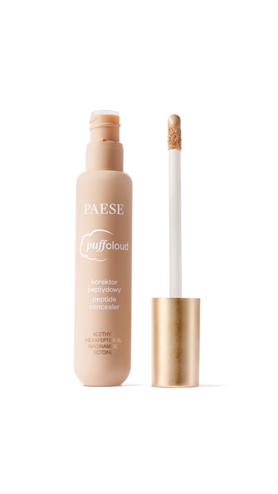 Пептидний консилер 03W SAND BEIGE PUFF CLOUD Peptide Concealer 7ml, Paese