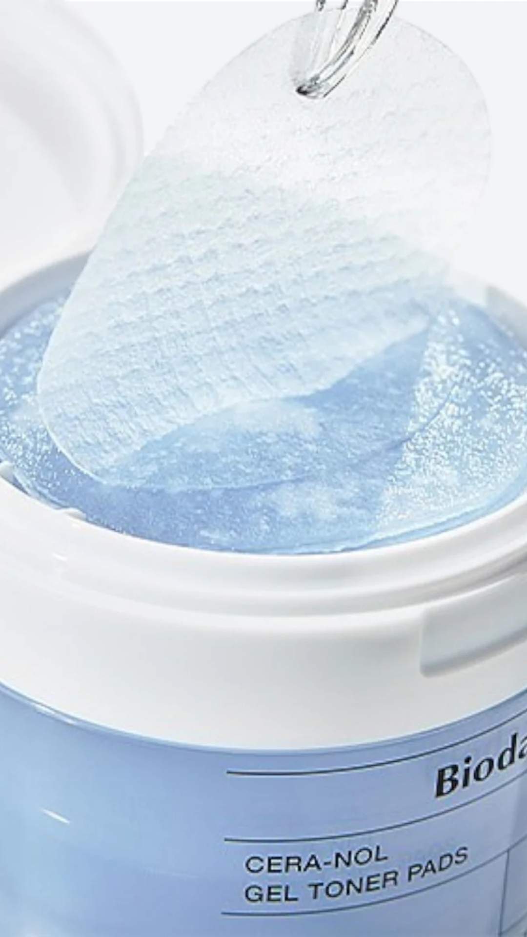 Зволожувальні гелеві педи для обличчя Cera-nol Gel Toner Pads, Biodance