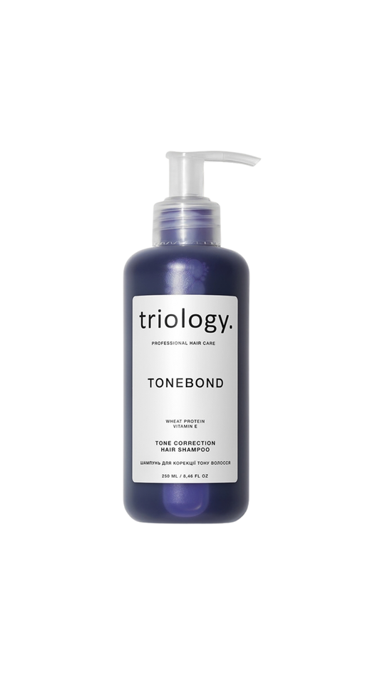 Шампунь для корекції тону волосся TONEBOND 250 ml, Triology.