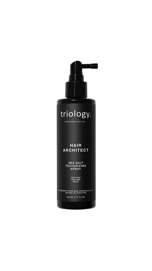 Сольовий спрей для прикореневого обʼєму та текстури 200ml Hair Architect, Triology.