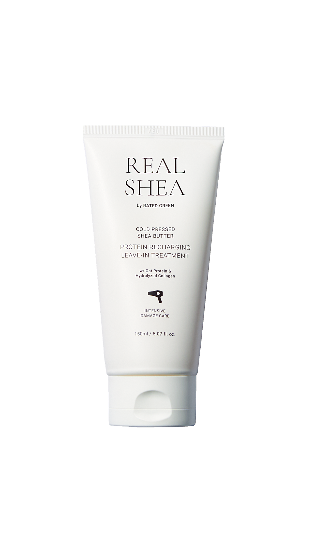 Real Shea термозахисний крем з маслом ши Pressed Shea Butter Leave-in Treatment 150ml, Rated Green