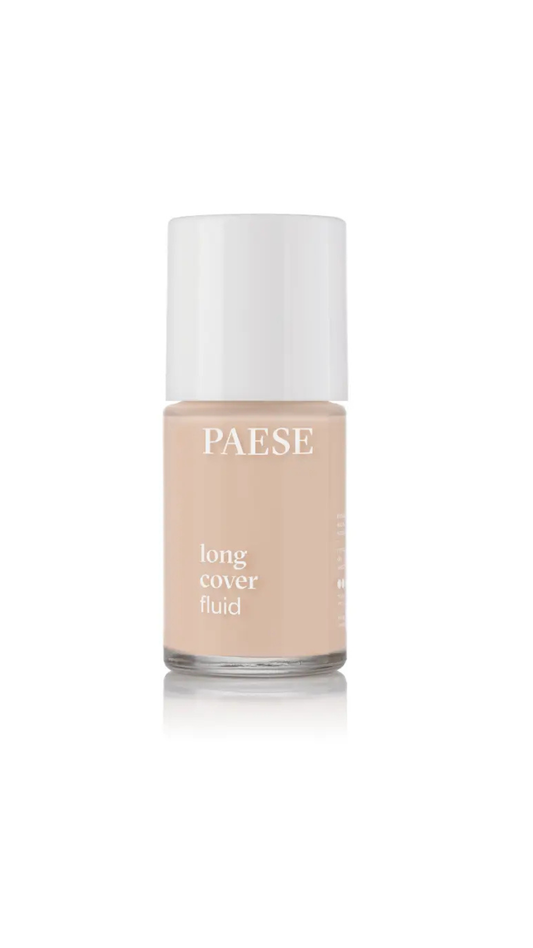 Тональний крем Флюїд вирівнюючий для сухої шкіри Long Cover Fluid 30ml (0,5) ivory, Paese (Copy)