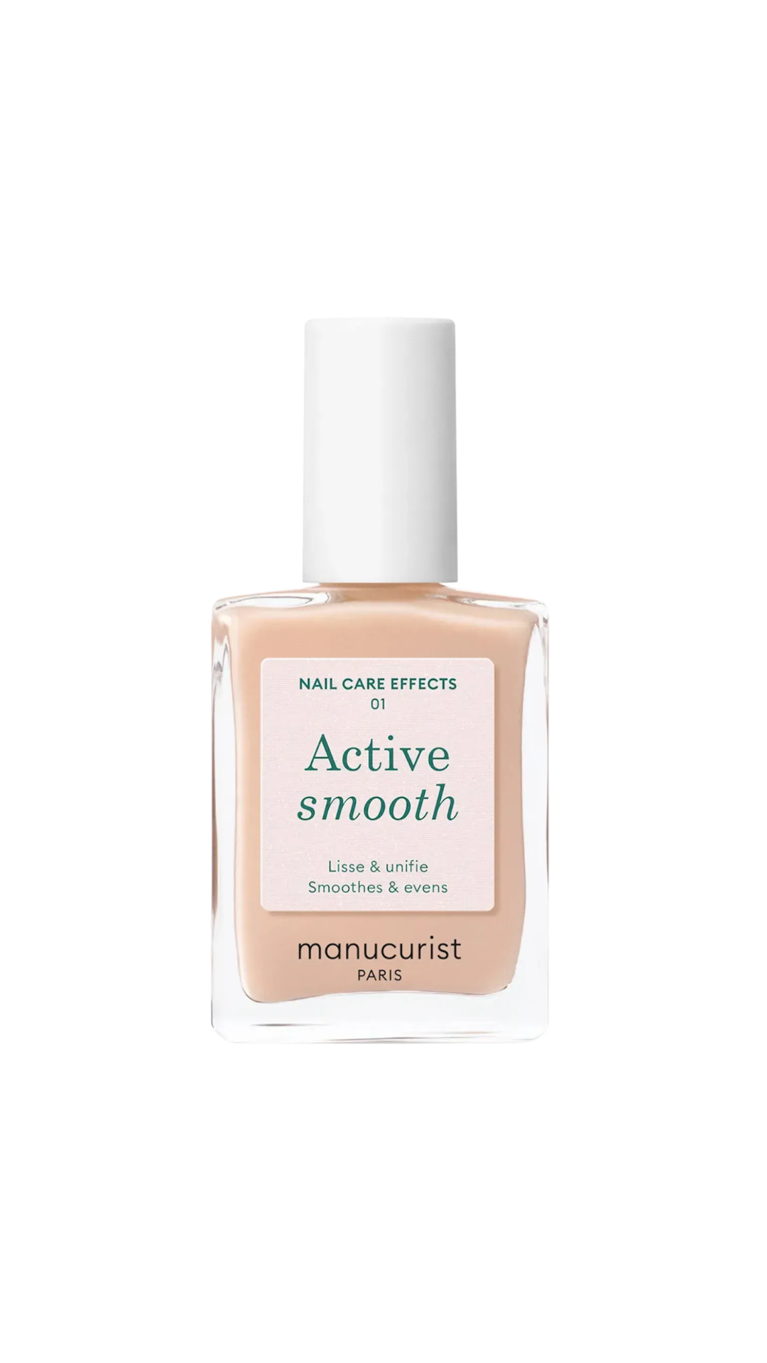 Засіб для нігтів з ефектом CC-лаку Active Smooth 01 15ml, Manucurist