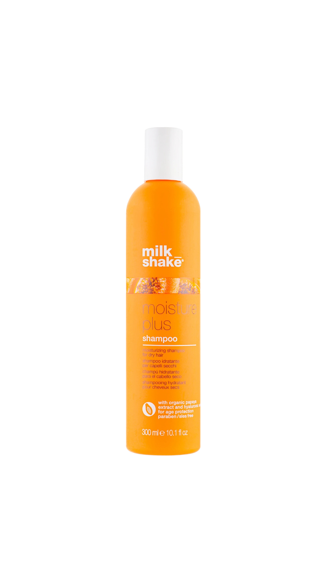 Шампунь для сухого та зневодненого волосся Додаткове зволоження Moisture Plus Hair Shampoo 300ml, Milk_Shake