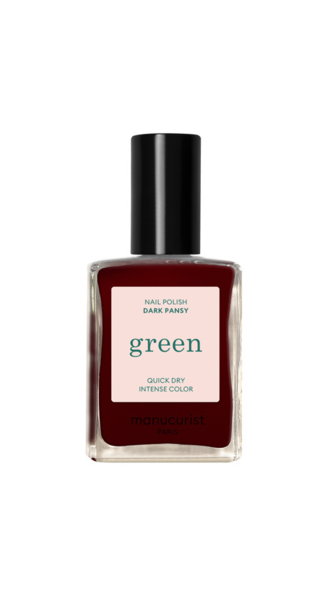 Лак для нігтів з бордовим відтінком Dark Pansy 15ml, Manucurist