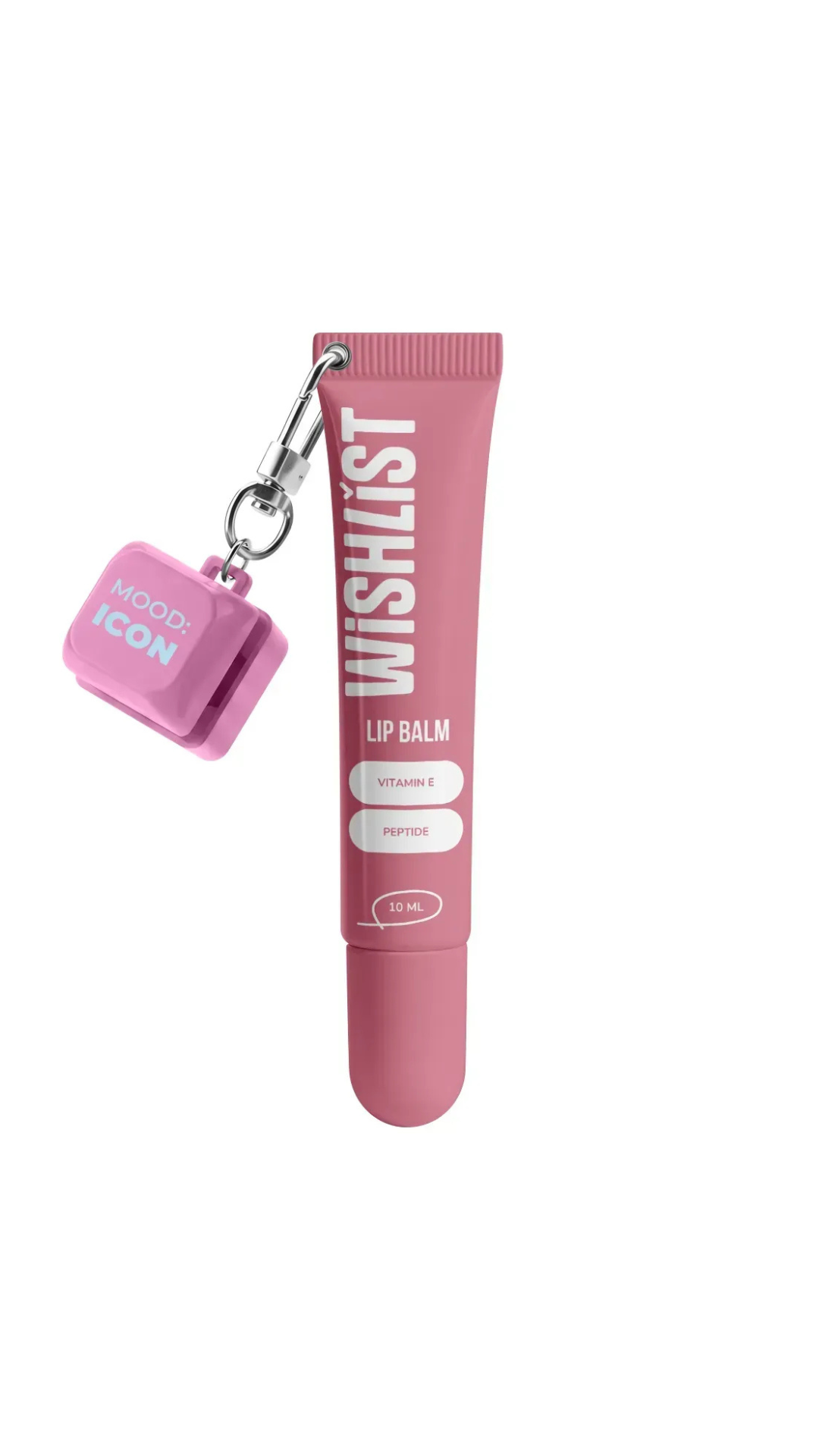 Бальзам-блиск для губ Sweet Candy 10ml + Брелок "MOOD: ICON", WISHLIST