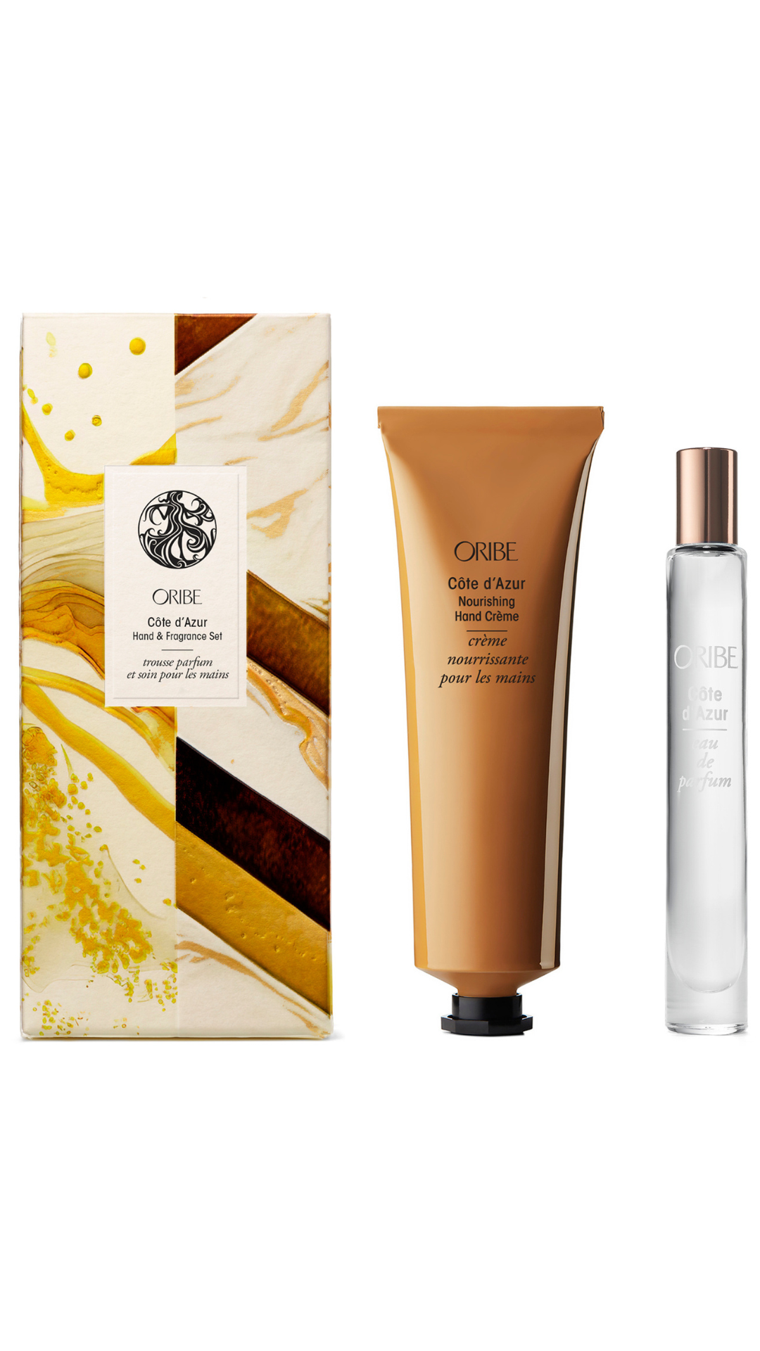 Лімітований набір «Французська рівьера» Côte d'Azur Hand & Fragrance Set 100ml + 10ml, Oribe