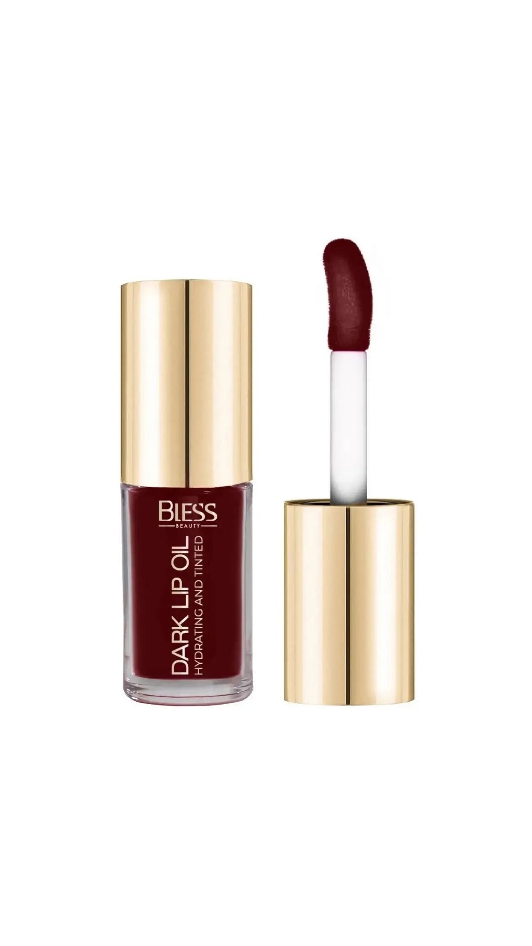 Олійка для губ Dark Lip Oil Beauty 01 Chocolate Brownie, Bless