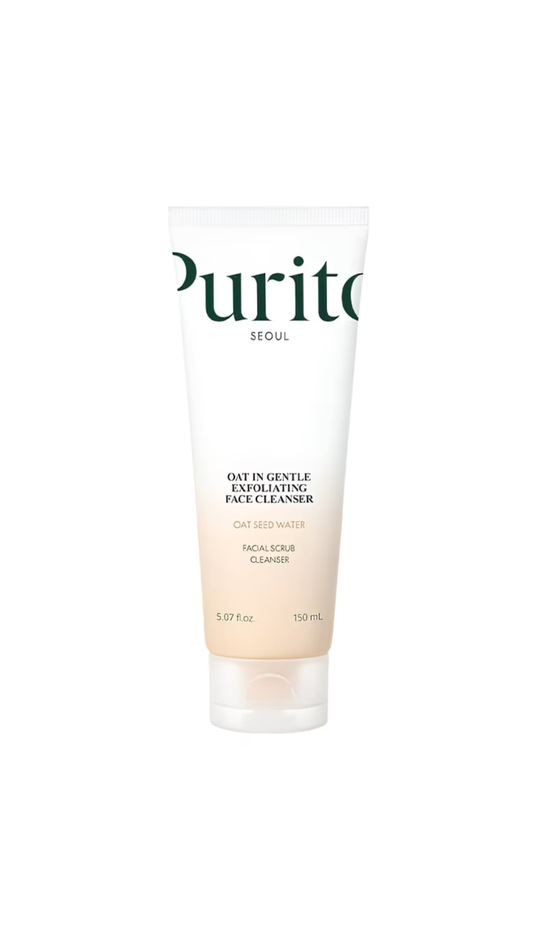 Пінка для вмивання з насінням вівса Seoul Oat-in Gentle Exfoliating Face Cleanser 150 ml, Purito