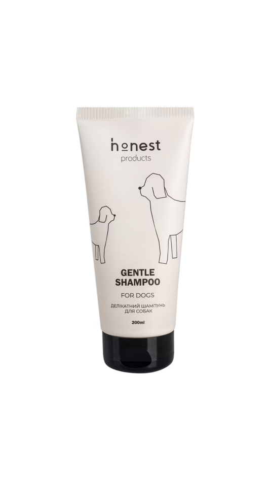 Делікатний шампунь для собак Gentle Shampoo 200ml, Honest Products