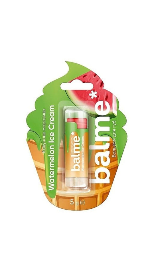 Бальзам для губ "Кавунове морозиво" Watermelon Ice Cream Lip Balm, Balme