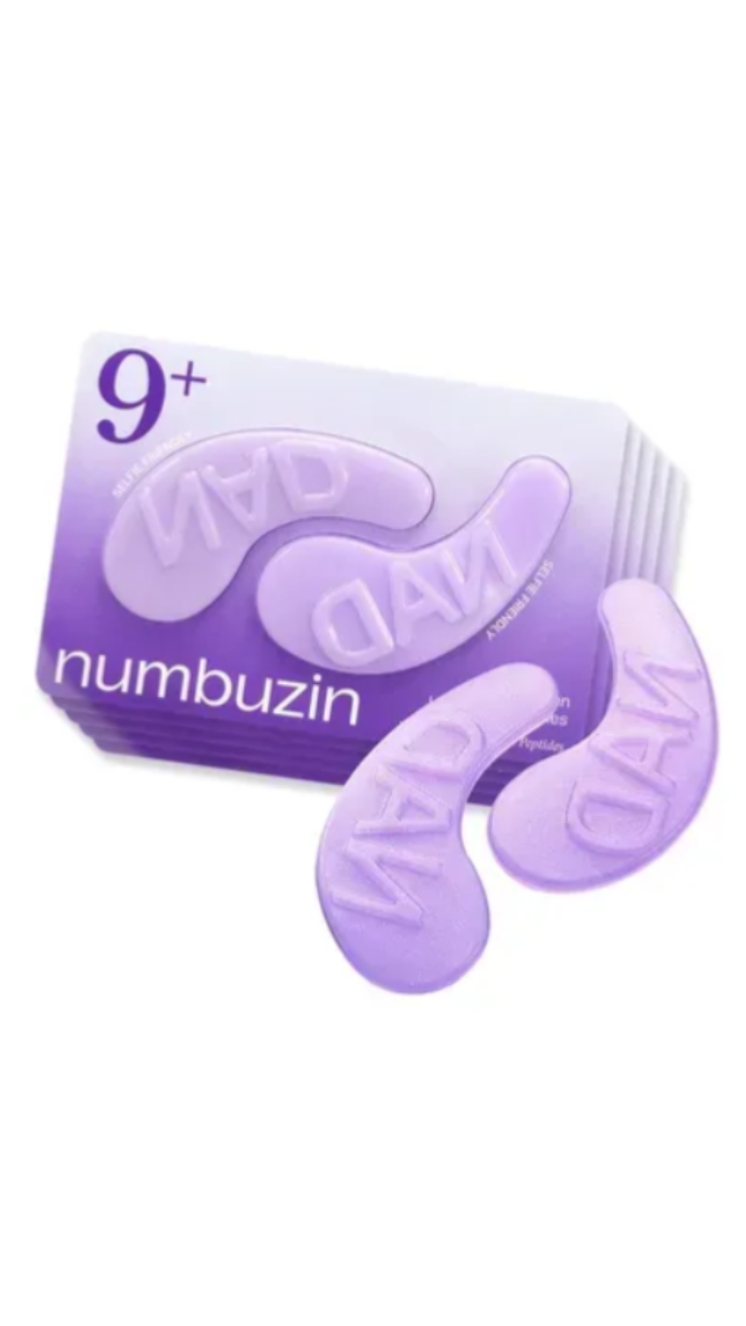 Ліфтинг-патчі з колагеном та пептидами No.9 NAD + Collagen + 50 Peptides Eye Patches, NUMBUZIN