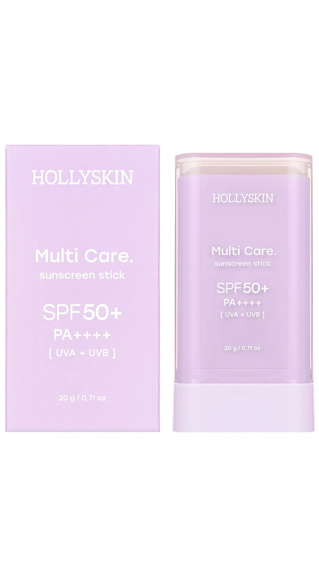 Сонцезахисний стік для обличчя Multi Care. SPF 50+, Hollyskin