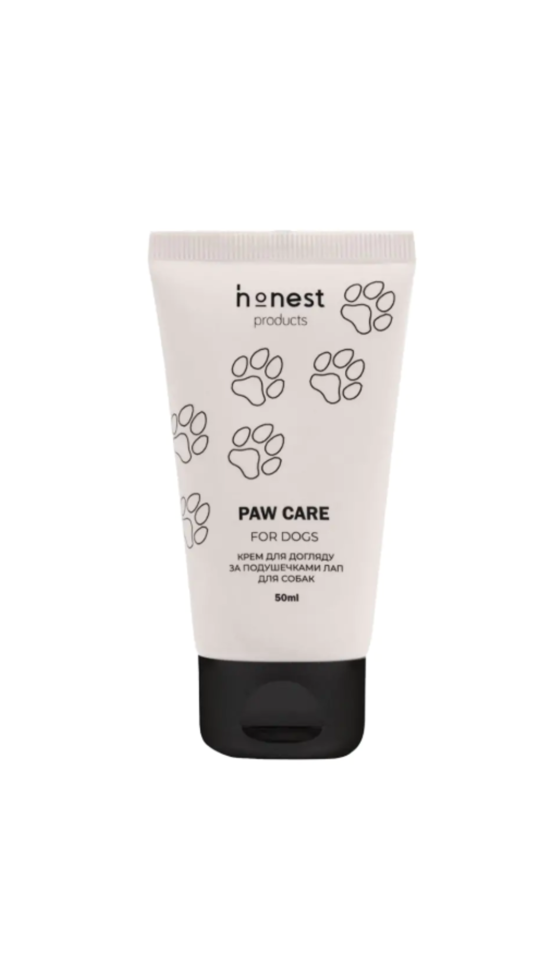 Крем для догляду за подушечками лап для собак JAR for Pets 50ml, Honest Products