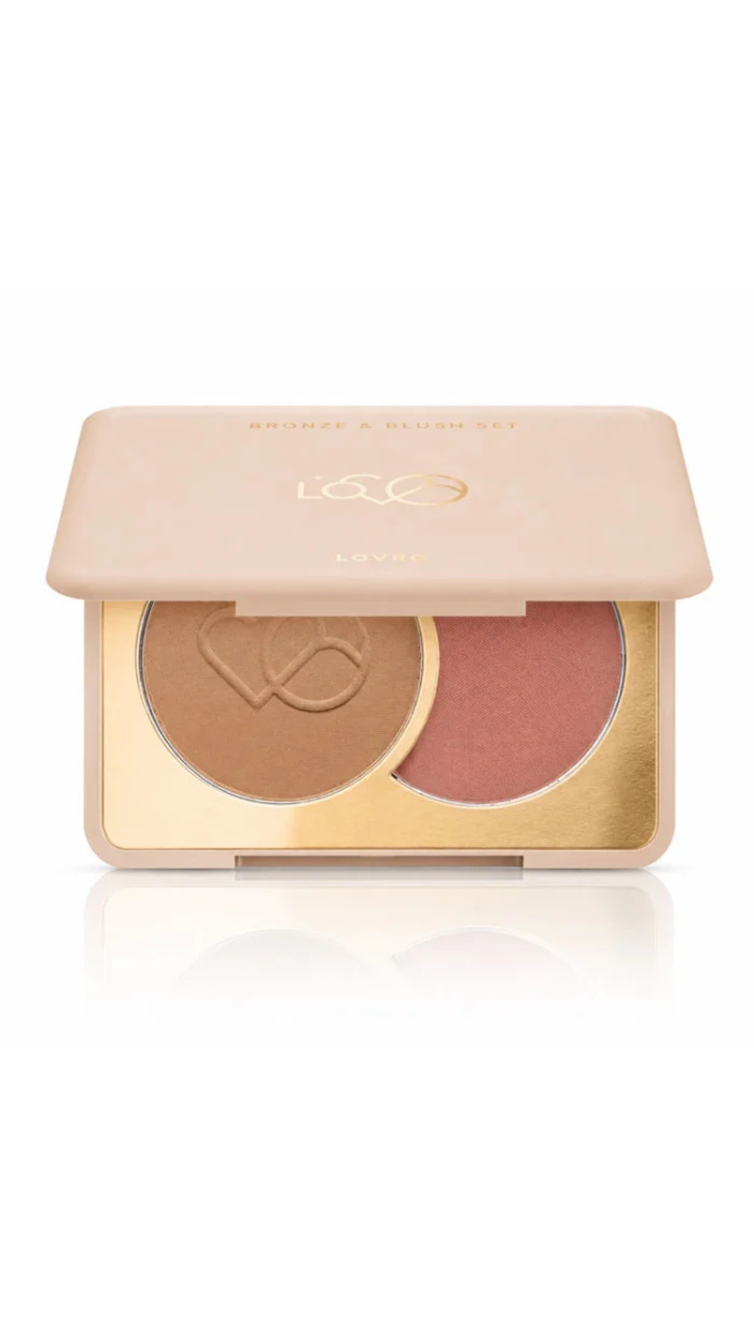 Набір бронзера та рум’ян Bronze & Blush Set 5g, LOVRO 