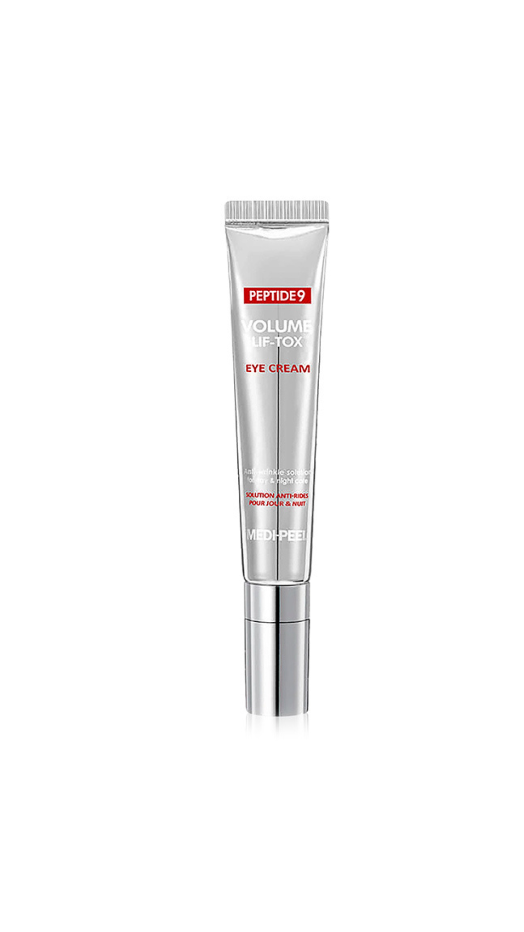 Інтенсивний масажний ліфтинг крем для шкіри навколо очей Peptide 9 Volume Lif-Tox Eye Cream 20ml, Medi-Peel 