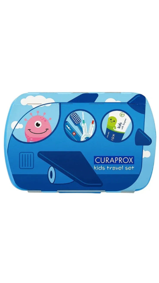 Дитячий дорожній набір, блакитний Kids Travel Set, Curaprox