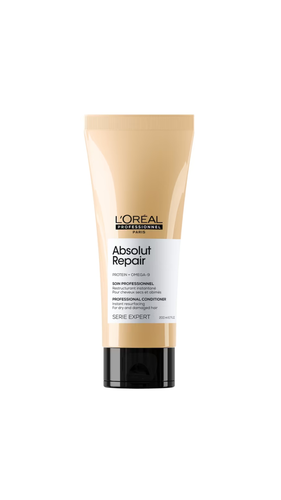 Професійний кондиціонер Serie Expert Absolut Repair Protein + Omega-9 Conditioner для сухого та пошкодженого волосся 200ml, L'Oreal Professionnel