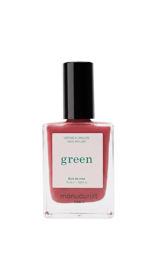 Лак для нігтів з деревно-рожевим відтінком Green Bois de Rose 15ml, Manucurist