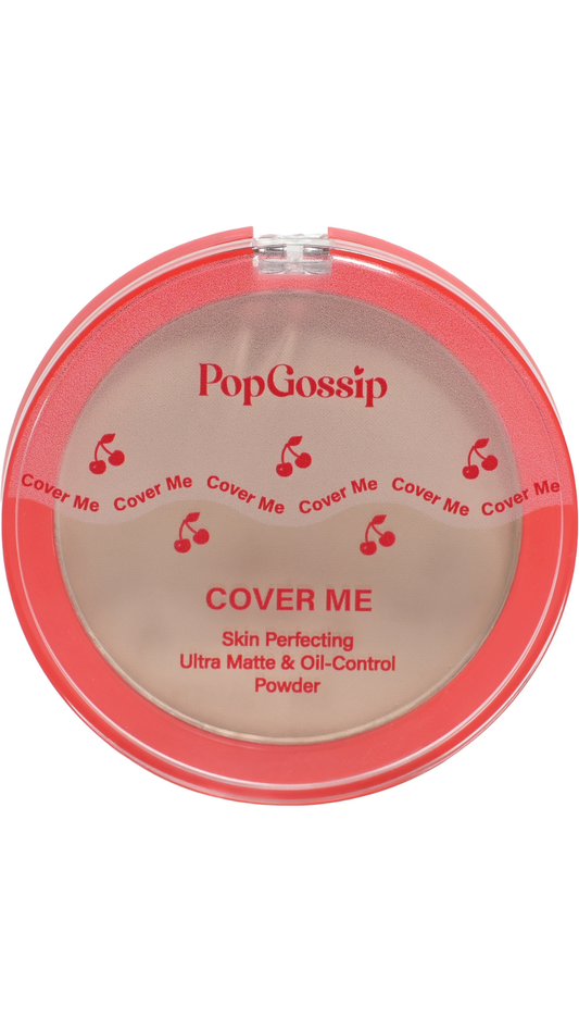 Стійка матуюча пудра для обличчя Cover Me Skin Perfecting Ultra Matte And Oil-Control Powder 8,5 g, Pop Gossip