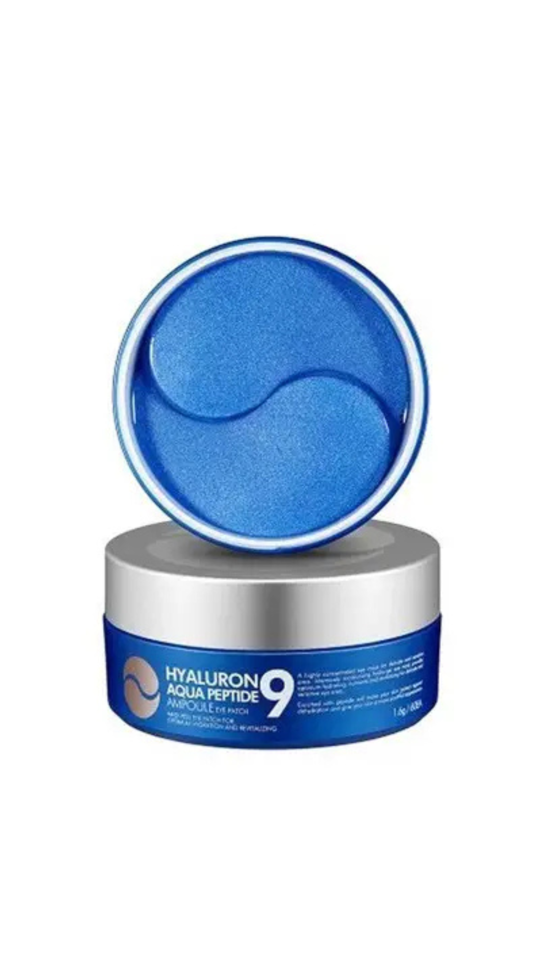Патчі під очі глибокого зволоження з пептидами Hyaluron Aqua Peptide 9 Ampoule Eye Patch 60sht, Medi-Peel