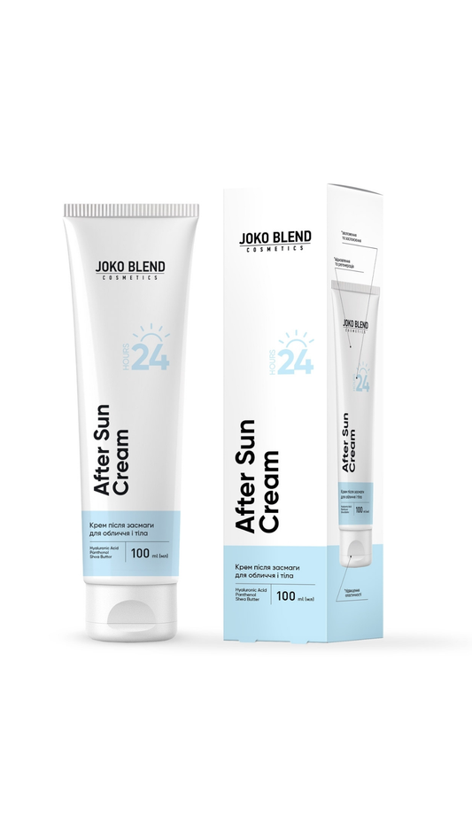 Крем після засмаги для обличчя і тіла 100ml, Joko Blend