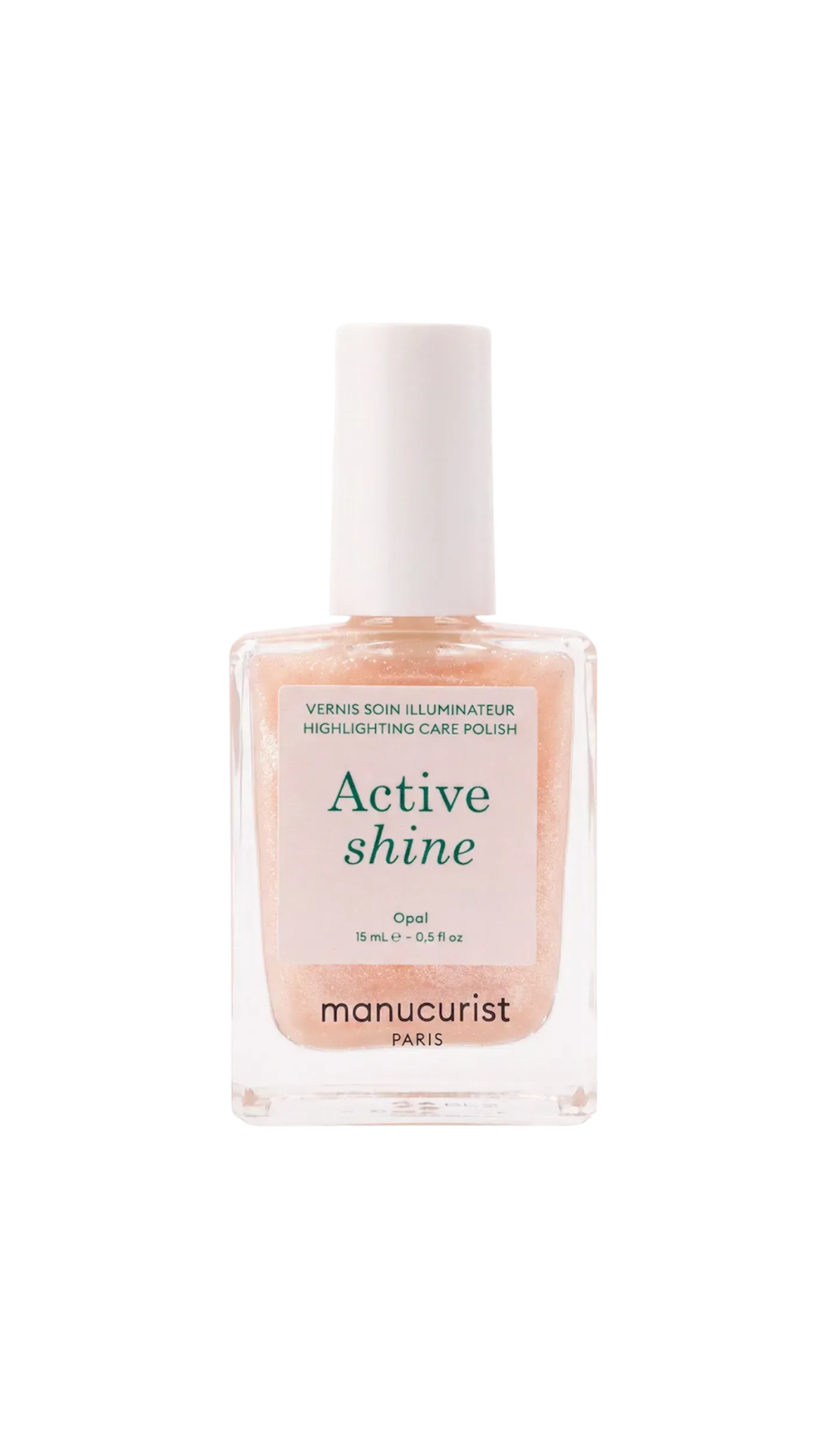 Лак для нігтів з ефектом хайлайтера Active Shine 15ml, Manucurist