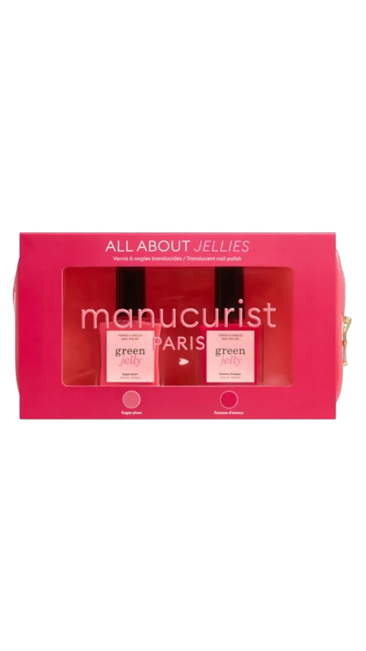 Набір лаків для нігтів у косметичці Jelly Pouch Set, Manucurist