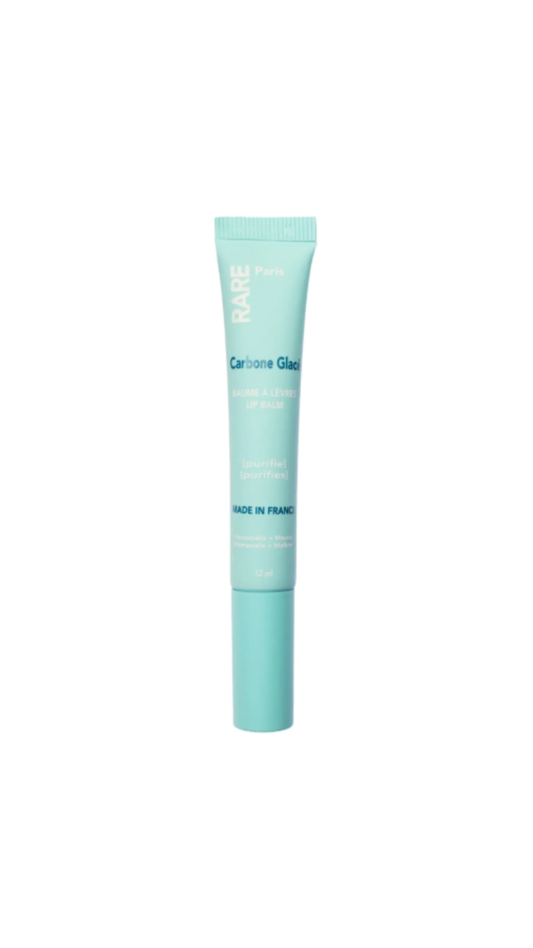 Бальзам для губ з гамамелісом та екстрактом мальви Carbone Glacé Purifying Lip Balm 12 мл, RARE PARIS