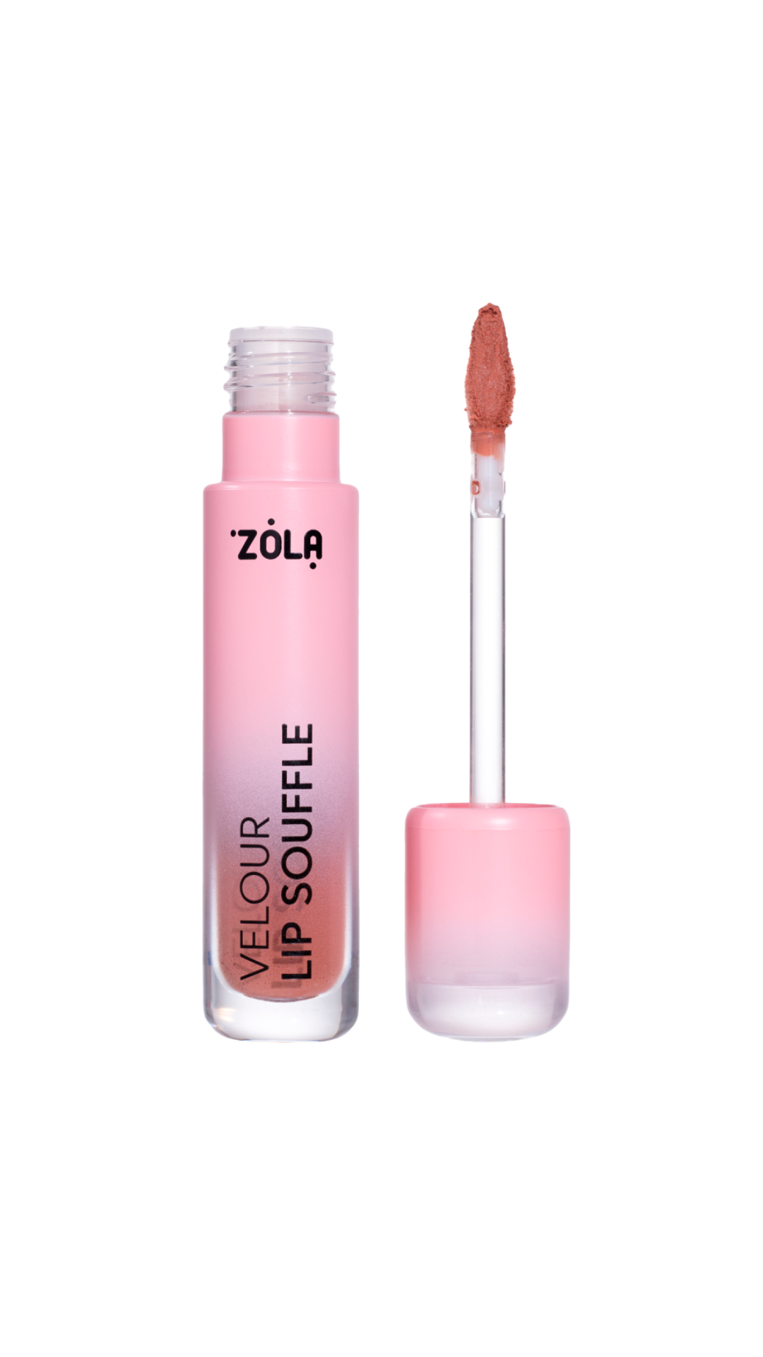 Оксамитова матова помада VELOUR LIP SOUFFLE 02 ROSEWOOD, ZOLA
