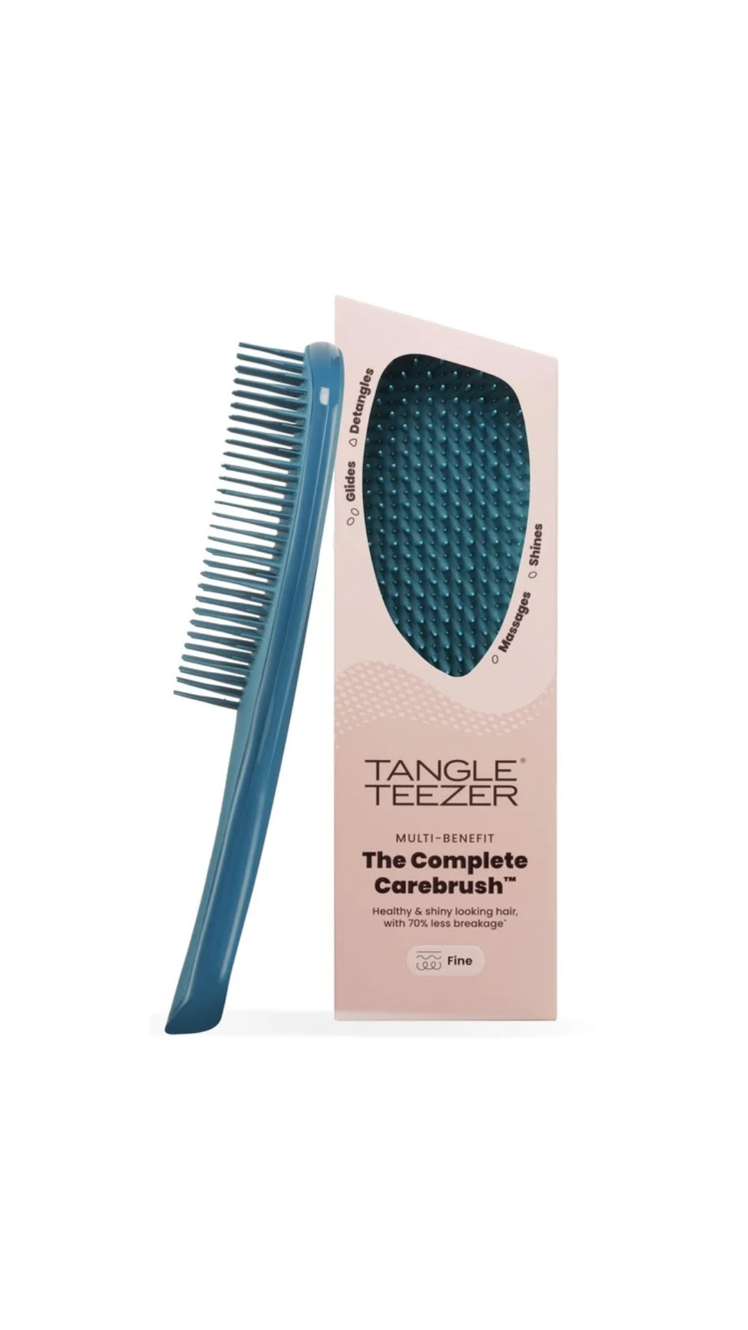 Щітка для волосся The Complete Carebrush Fine Radiant Teal, Tangle Teezer